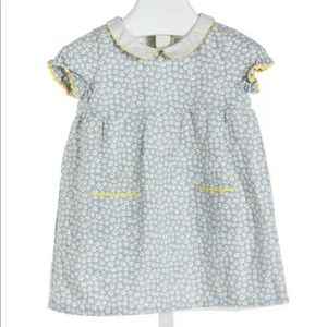Baby Boden daisy collar dress 6-12 months